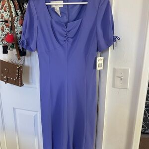 Evan Picone Lavender Midi Dress